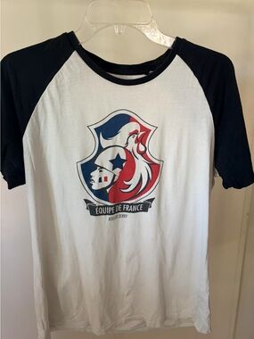Equipe de France Roller Derby Graphic Raglan Tee